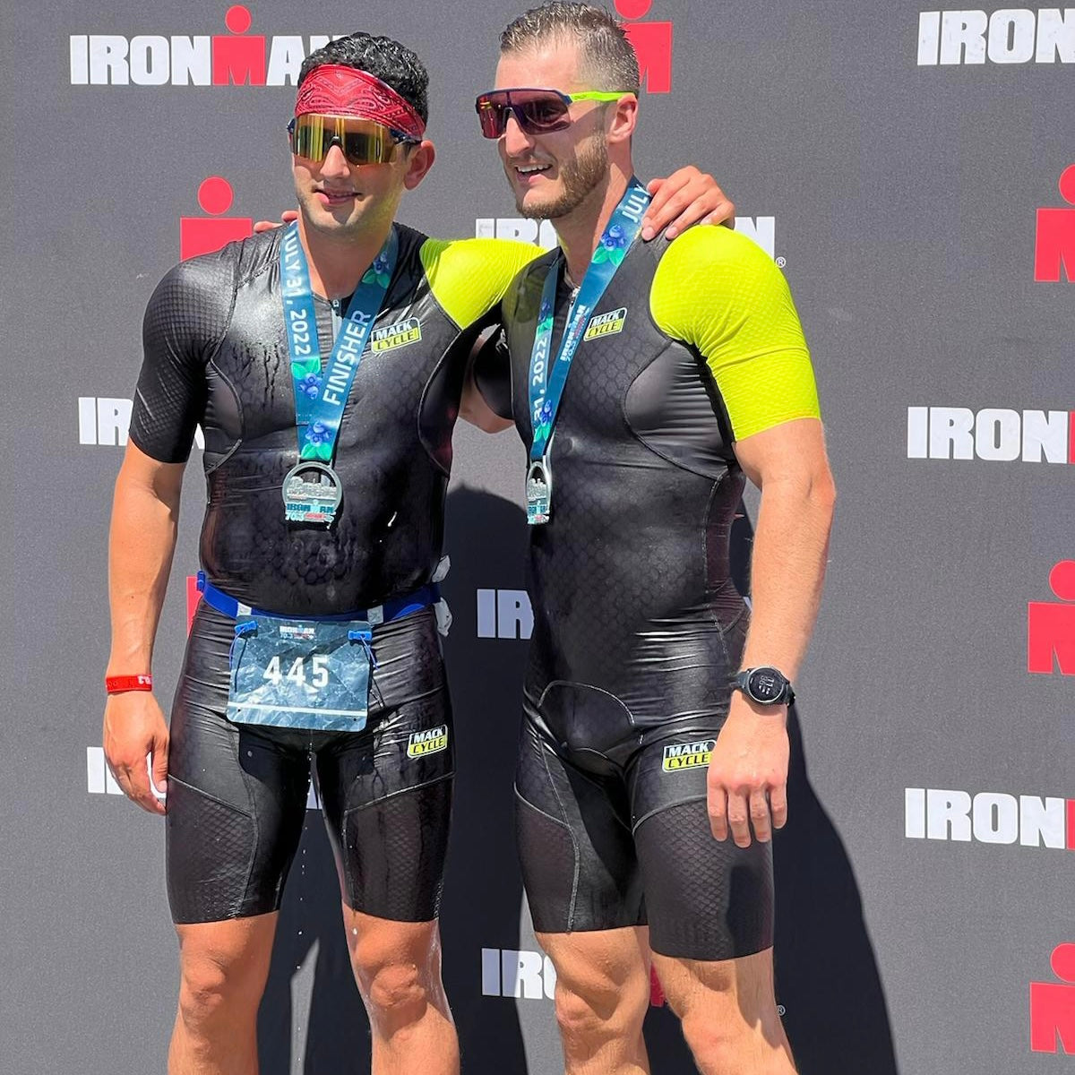Men's Model G - GRAPHENE TEMPERATURE CONTROL TRISUIT - Mid-Sleeve
