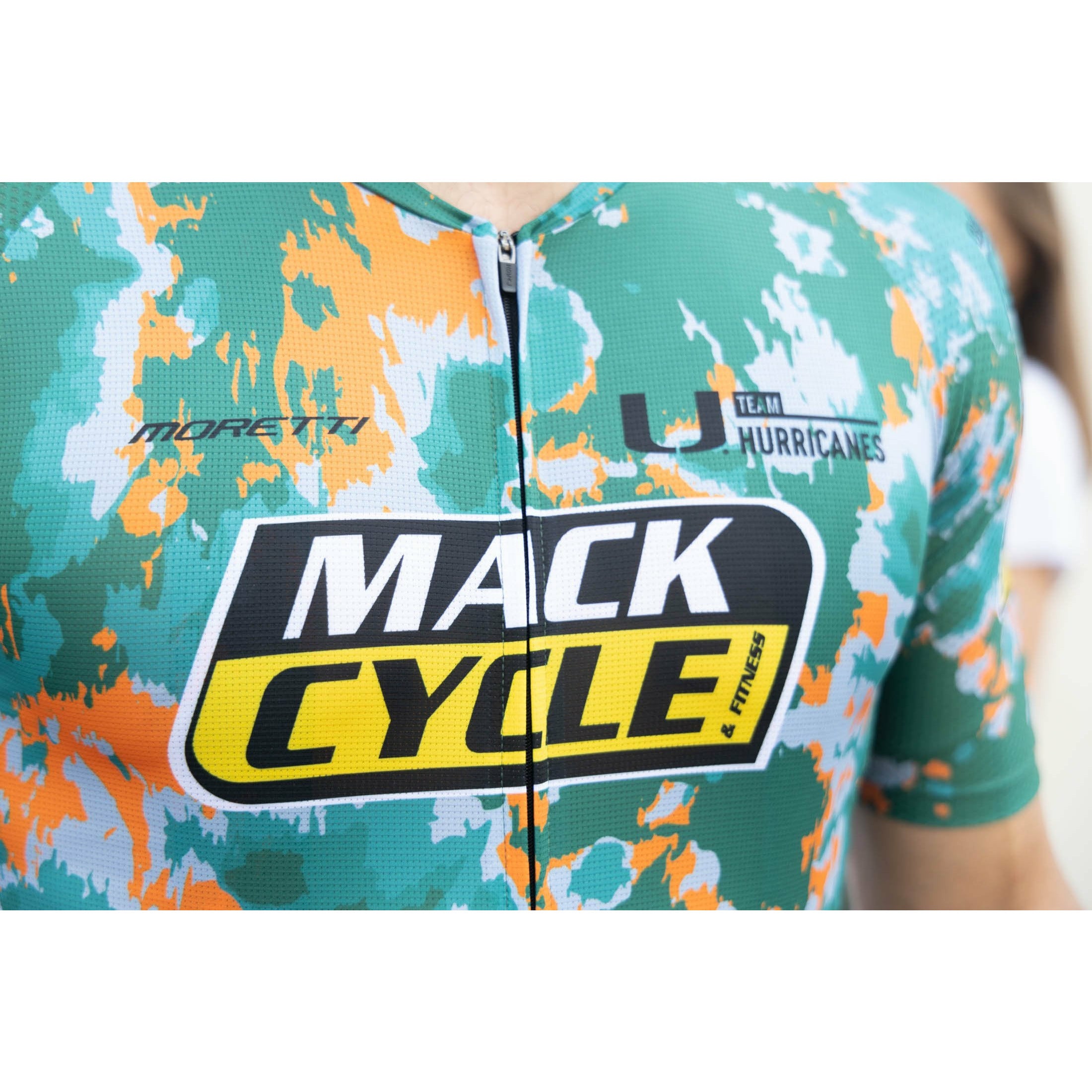 Mack Cycle & Fitness Women's Hurricanes x Mack Tie Dye Jersey MD