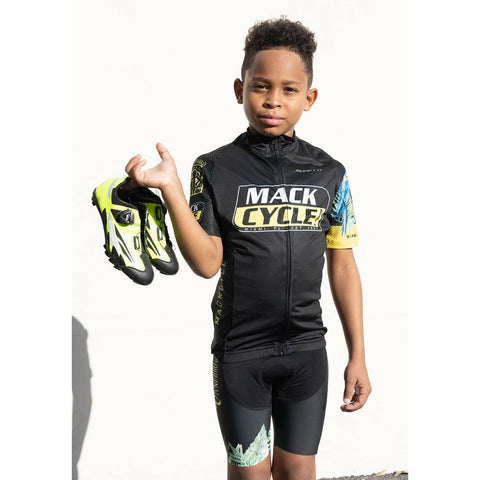 Mack Cycle Parrots - Kid's Cycling Short