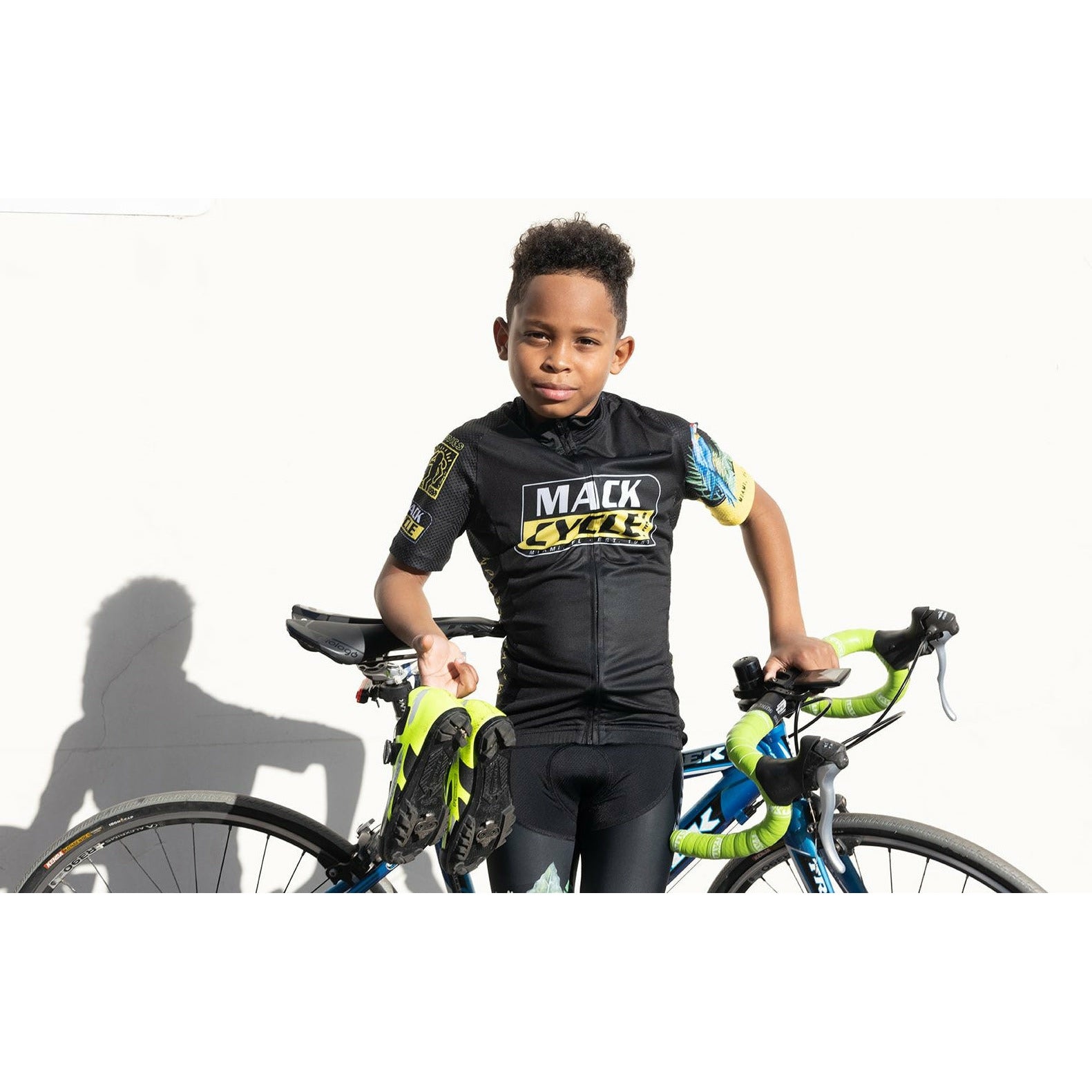 Mack Cycle Parrots - Kid's Cycling Jersey