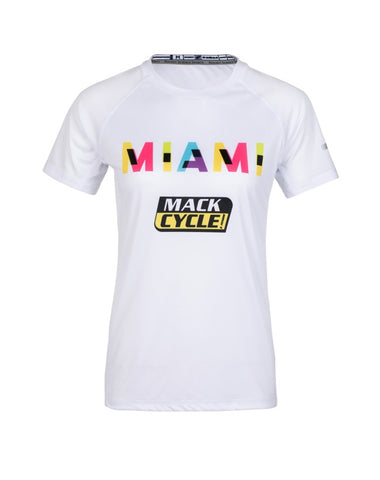 Women's Miami Marathon Tech Tee Shirt