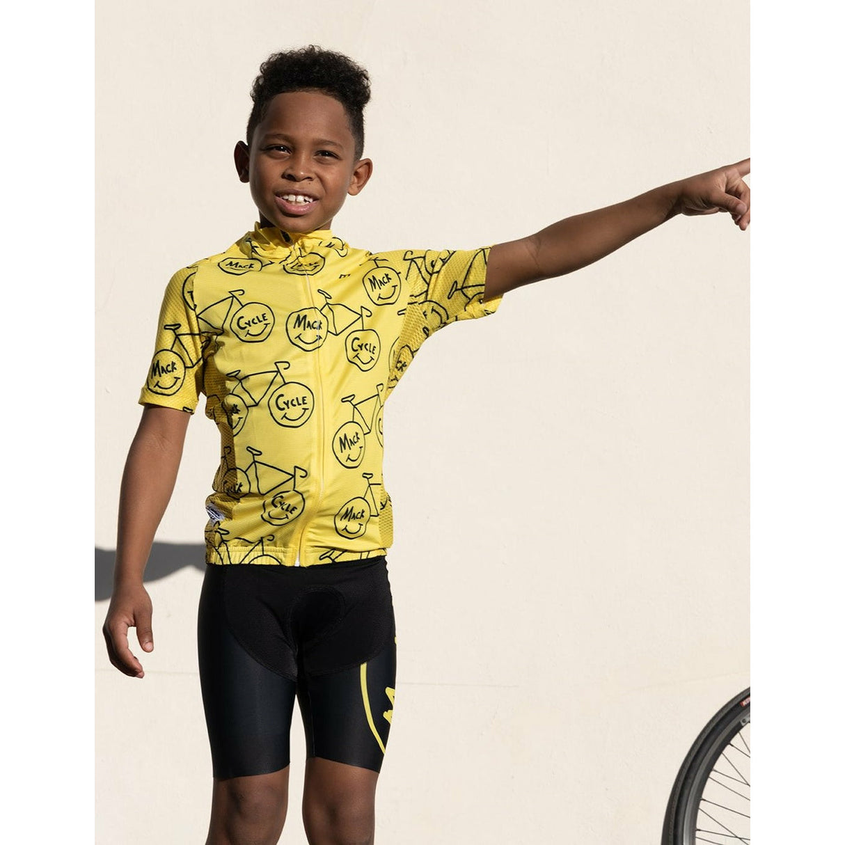 Kid's Happy Riding Cycling Kit Bundle (Jersey/Shorts/Buff)