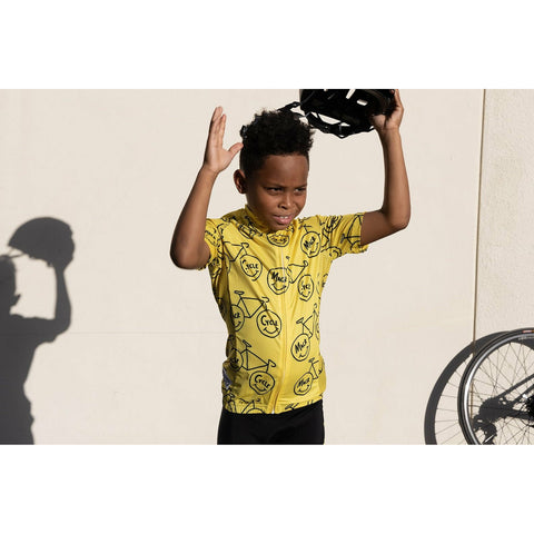 Kid's Happy Riding Cycling Kit Bundle (Jersey/Shorts/Buff)