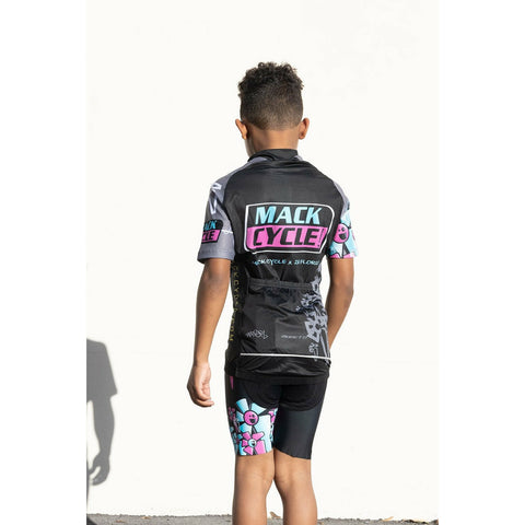 Mack Cycle x ZeFlorist - Kid's Cycling Shorts
