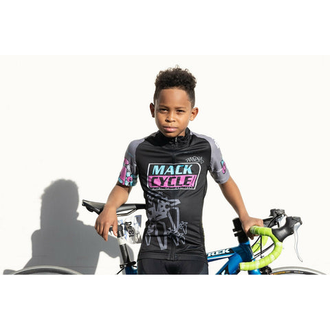 Mack Cycle x ZeFlorist - Kid's Cycling Jersey