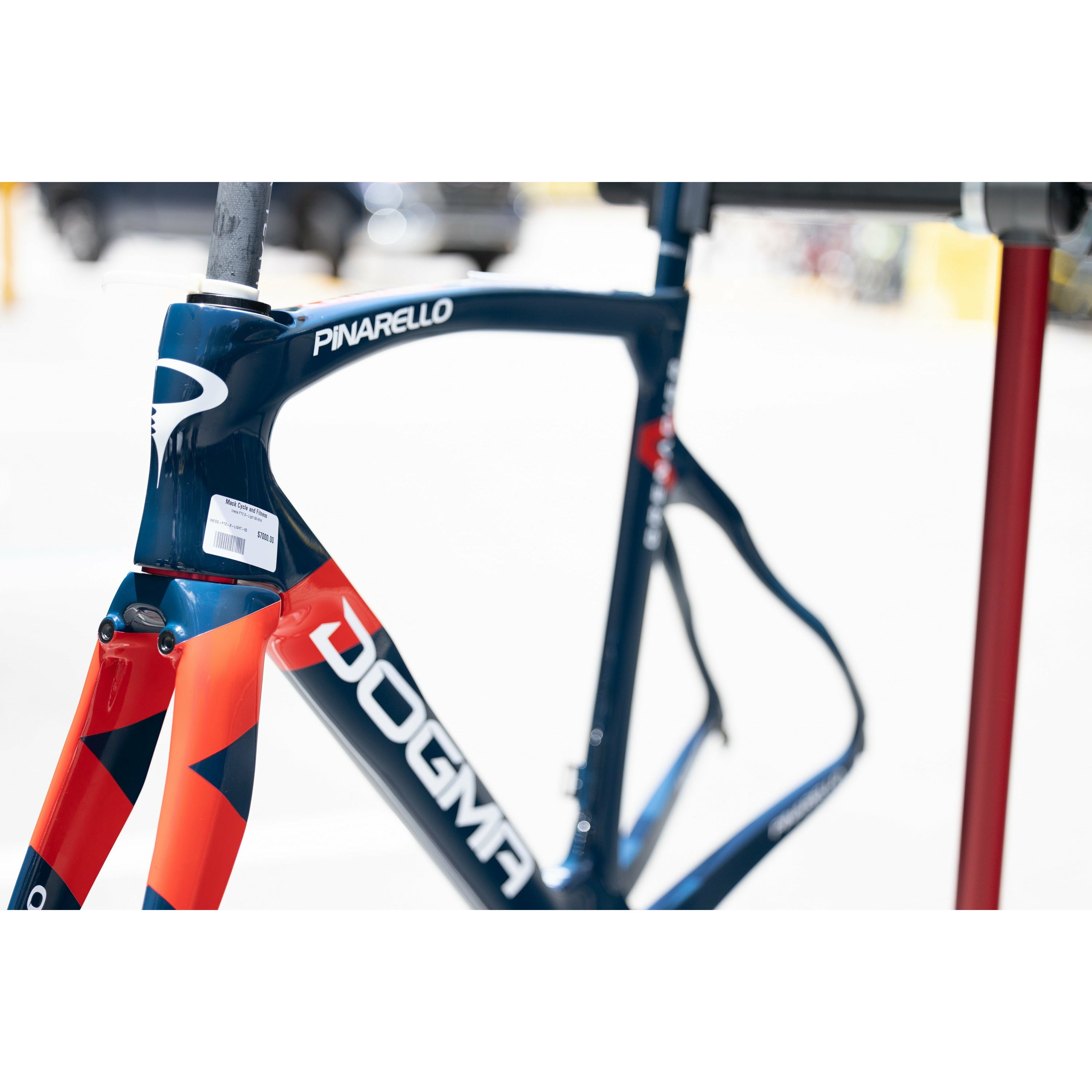 Pinarello Dogma F12 X-Light Official Team INEOS Grenadiers Dura-Ace Di2  Road Bike ( NO WHEELS ) - 55