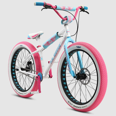 SE Bikes South Beach White Fat Ripper 26" BMX Bike