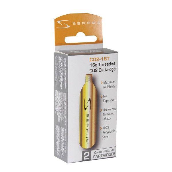 Serfas 16 Gram Threaded CO2 Cartridge