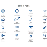 Thruster Saturn 9 29 Inch BMX Bike