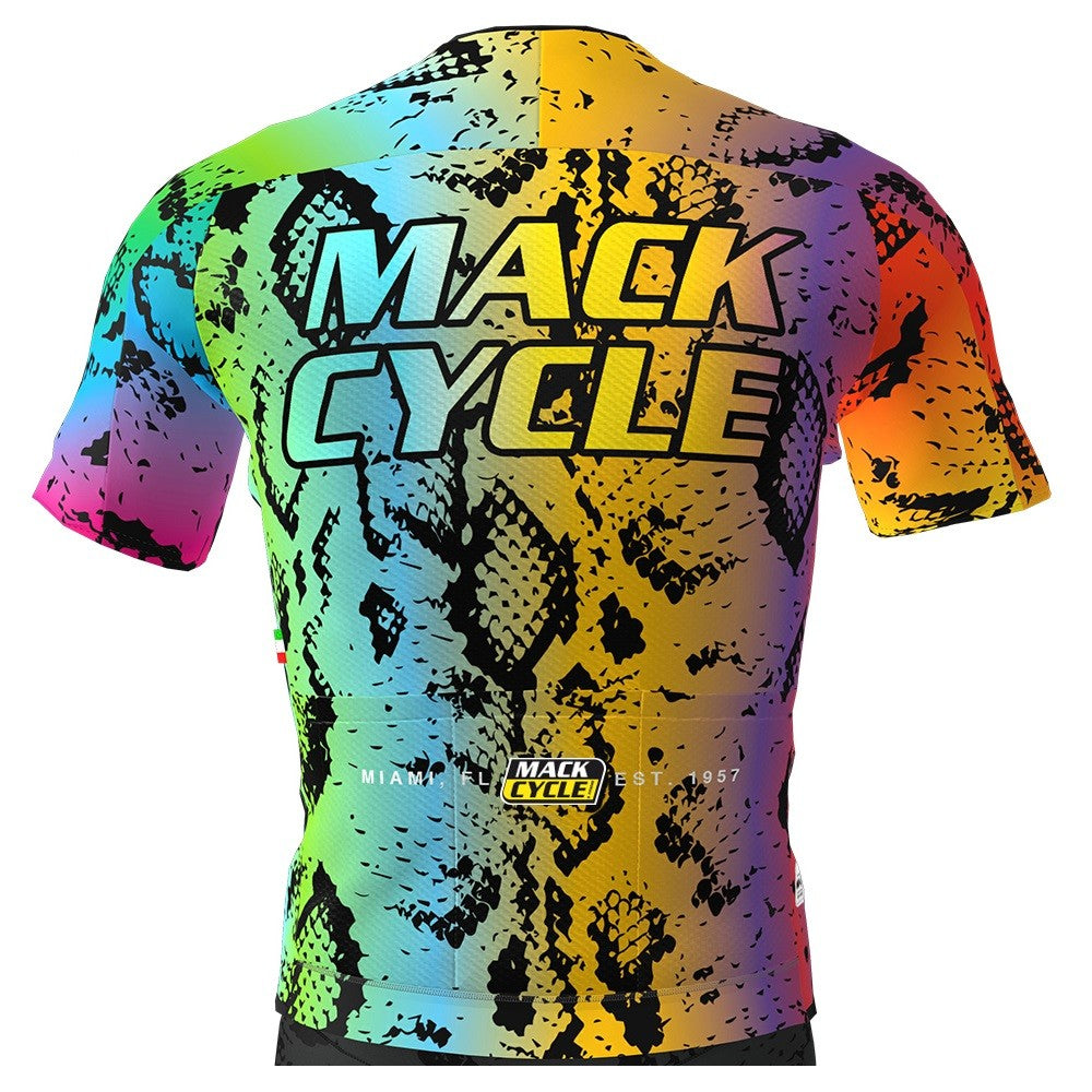 Women's Mack Cycle Short Sleeve Cycling Jersey ( Maximalism Collection )