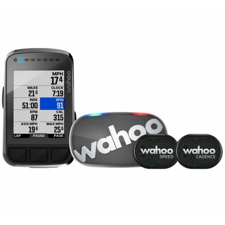Wahoo Elemnt Bolt V2 GPS Bike Computer Bundle